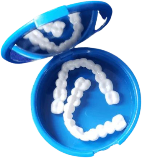 Pop On Veneers in a case